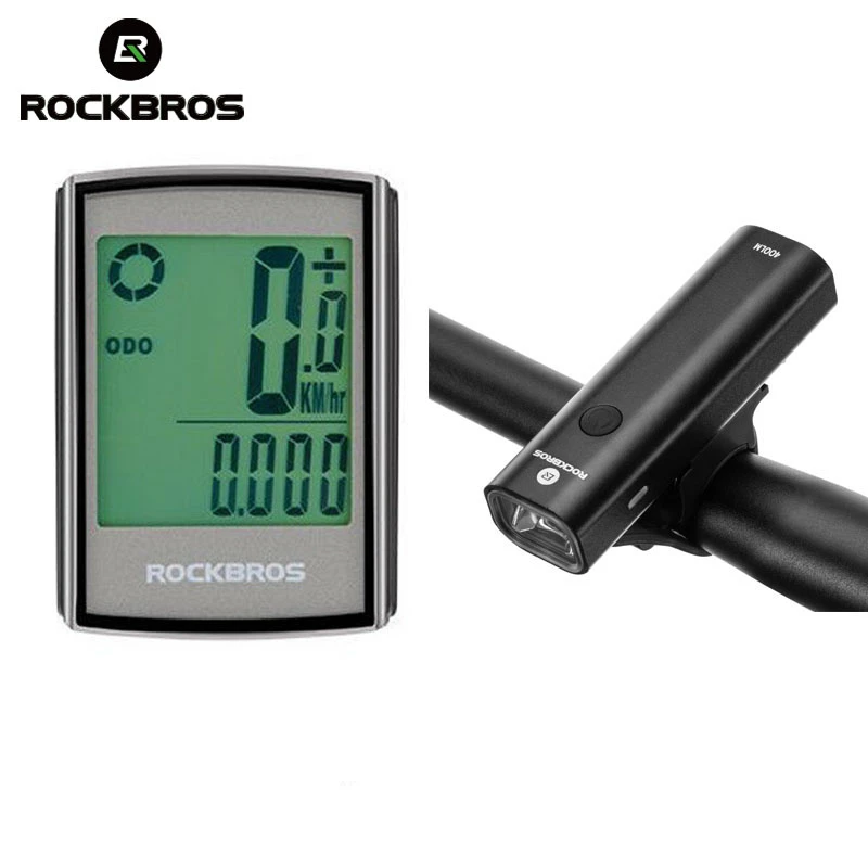 ROCKBROS Cycling Computer Wireless Stopwatch Bike Light USB Charging Bicycle Computer Bike LCD Backlight GPS Speedometer
ROCKBROS Cycling Computer Wireless Stopwatch Bike Light USB Charging Bicycle Computer Bike LCD Backlight GPS Speedometer