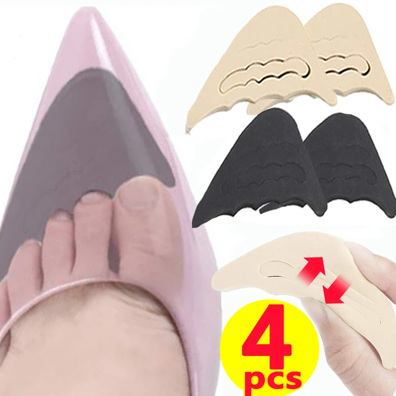 4/2pcs Forefoot Insert Pad For Women High Heels Toe Plug Half Sponge Shoes Cushion Feet Filler Insoles Anti-Pain Adjust Pads
4/2pcs Forefoot Insert Pad For Women High Heels Toe Plug Half Sponge Shoes Cushion Feet Filler Insoles Anti-Pain Adjust Pads