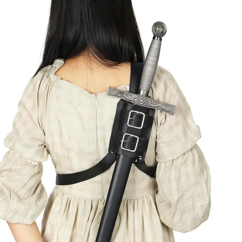 Medieval Vintage Belt With Sword Handle Sheath Sheath Sheath Adult Men Larp Knight Weapons Sword With Holster Gear Cosplay 
Medieval Vintage Belt With Sword Handle Sheath Sheath Sheath Adult Men Larp Knight Weapons Sword With Holster Gear Cosplay