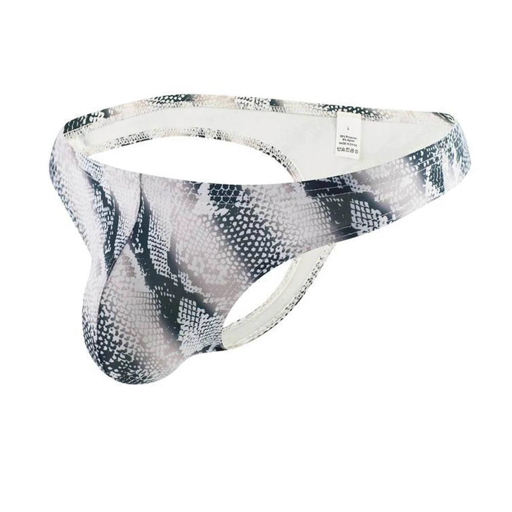 Men's Thong And G String Low Rise Male Underpant Snake Print Homme Cueca Tanga Men Gay Thong Man Lingerie Sexy Panties
Men's Thong And G String Low Rise Male Underpant Snake Print Homme Cueca Tanga Men Gay Thong Man Lingerie Sexy Panties