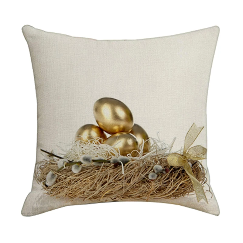 ABHU 45X45cm Easter Egg Cushion Covers Sofa Linen Pillowcases Decoration Home Children Kid's Room Party Pillowcases
ABHU 45X45cm Easter Egg Cushion Covers Sofa Linen Pillowcases Decoration Home Children Kid's Room Party Pillowcases
