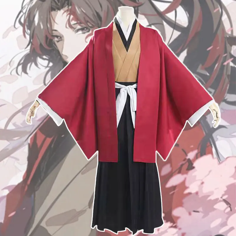 

Demon Slayer Tsugikuni Yoriichi Character Cosplay Costume Japanese Warrior Kimono New Arrival Unisex Clothing