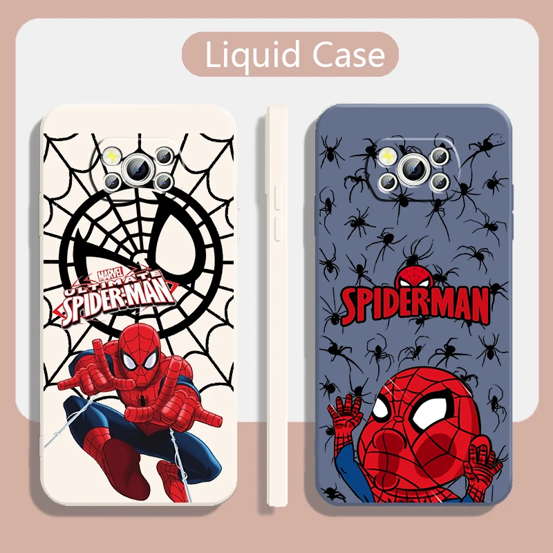 Super Hero Fashion Spiderman Case For Xiaomi Mi Poco X4 X3 C40 C3 M4 M3 F4 F3 GT Pro NFC 5G Soft Liquid Rope Phone Cover
Super Hero Fashion Spiderman Case For Xiaomi Mi Poco X4 X3 C40 C3 M4 M3 F4 F3 GT Pro NFC 5G Soft Liquid Rope Phone Cover