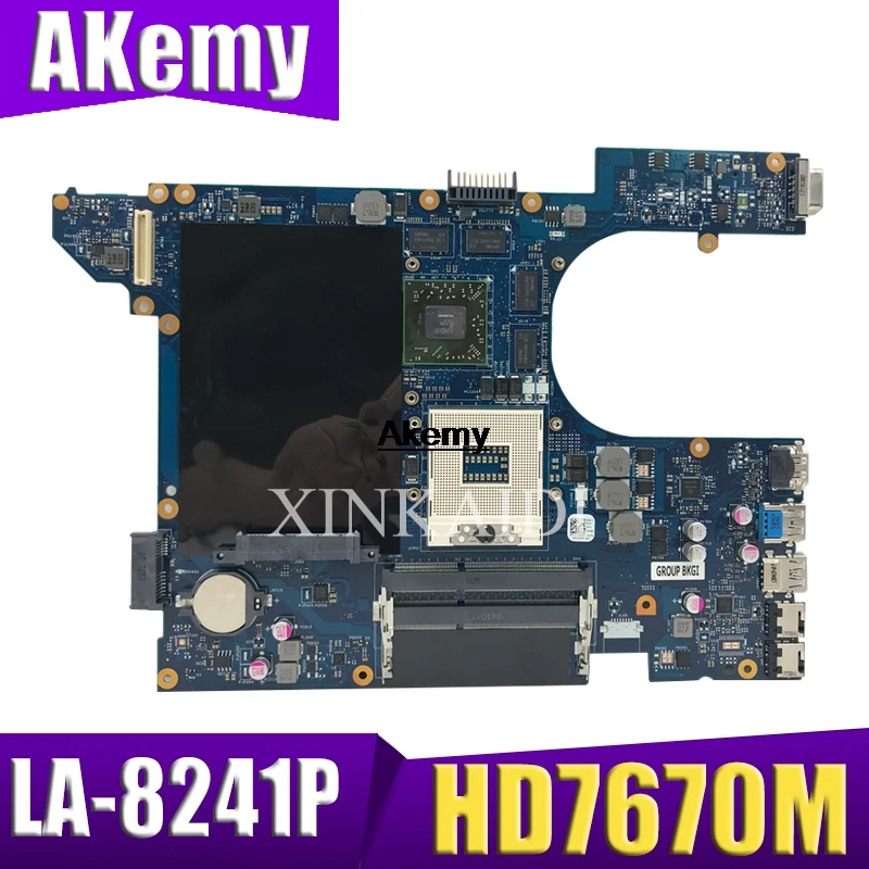 LA-8241P Laptop motherboard For DELL Inspiron 15R-5520 original mainboard HD7670M
LA-8241P Laptop motherboard For DELL Inspiron 15R-5520 original mainboard HD7670M