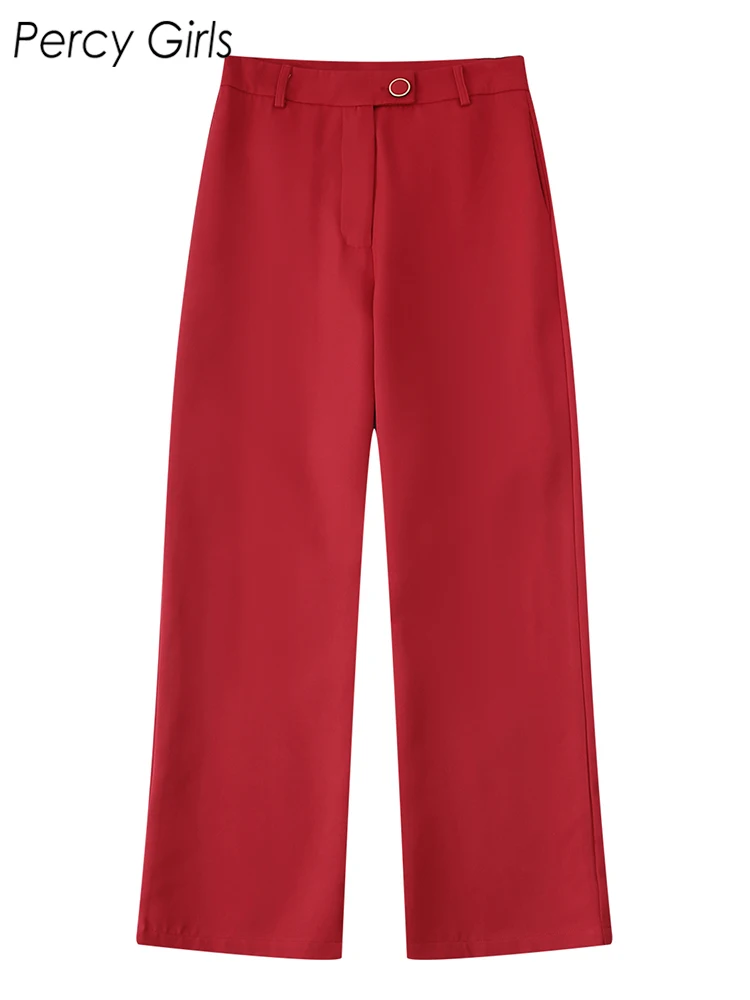 Женские прямые брюки ZA с высокой талией, повседневные офисные брюки с карманами на молнии, длинные брюки с высокой талией, 2022 
Женские прямые брюки ZA с высокой талией, повседневные офисные брюки с карманами на молнии, длинные брюки с высокой талией, 2022