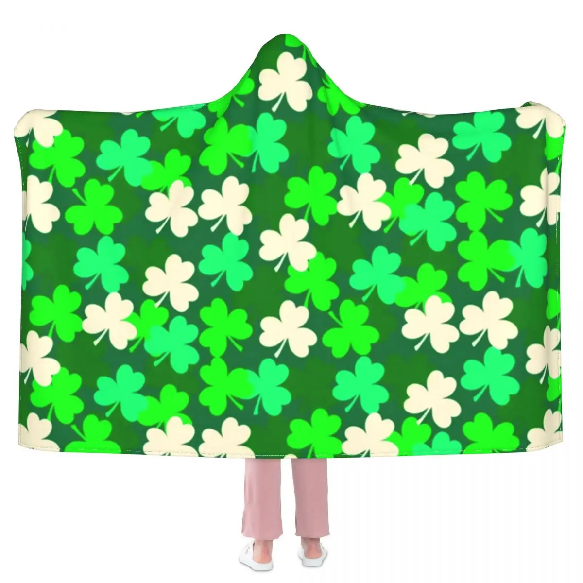 Happy St Patrick's Day Blanket Lucky Shamrock Print Fashion Funny Hoodie Bedspread Fleece Car Soft Blanket
Happy St Patrick's Day Blanket Lucky Shamrock Print Fashion Funny Hoodie Bedspread Fleece Car Soft Blanket