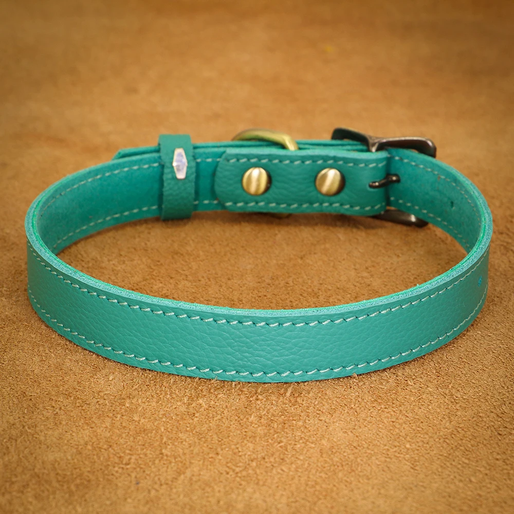 Genuine Leather Dog Collar Adjustable Puppy Dogs Collars Real Leather Pet Necklace Soft For Small Dogs Chihuahua Pet Supplies
Genuine Leather Dog Collar Adjustable Puppy Dogs Collars Real Leather Pet Necklace Soft For Small Dogs Chihuahua Pet Supplies