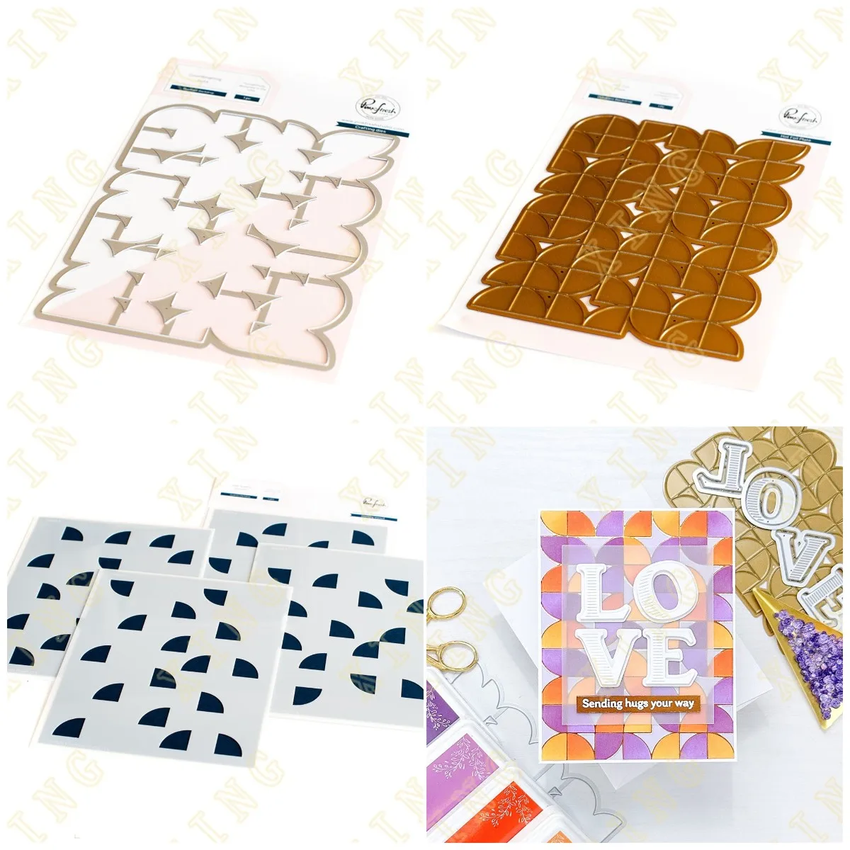 Quadrant Backdrop Metal Cutting Dies Stencil Hot Foil Scrapbook Diary Decoration Embossing Template Diy Greeting Card Handmade
Quadrant Backdrop Metal Cutting Dies Stencil Hot Foil Scrapbook Diary Decoration Embossing Template Diy Greeting Card Handmade