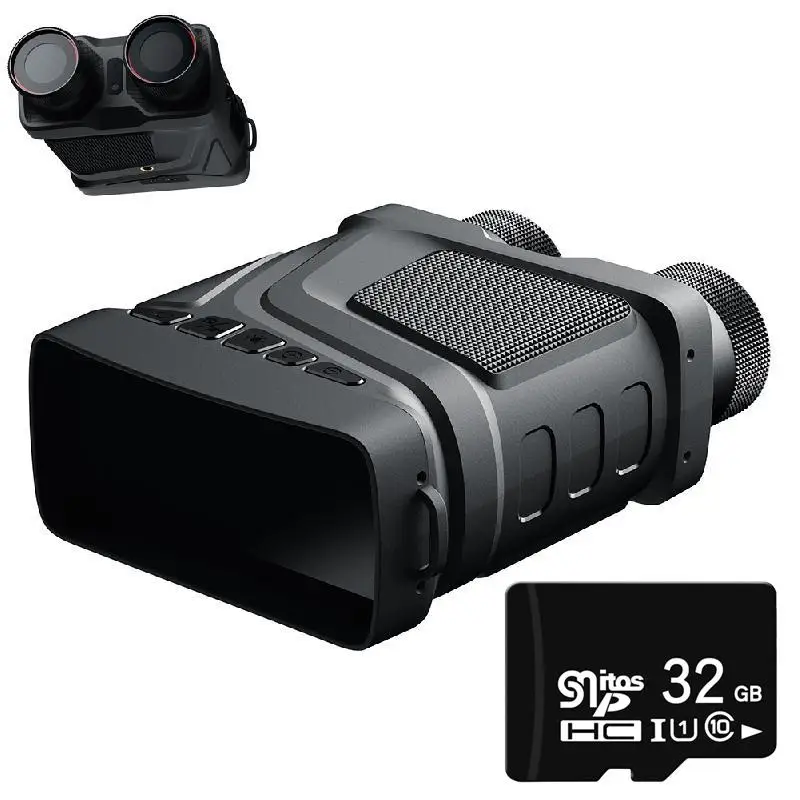 R12 HD Night-Visions Binocular Infrared glasses 100% Darkness 1080p HD Video Long Range Zoom 5x Telecope Camera Dual Use 300M
R12 HD Night-Visions Binocular Infrared glasses 100% Darkness 1080p HD Video Long Range Zoom 5x Telecope Camera Dual Use 300M