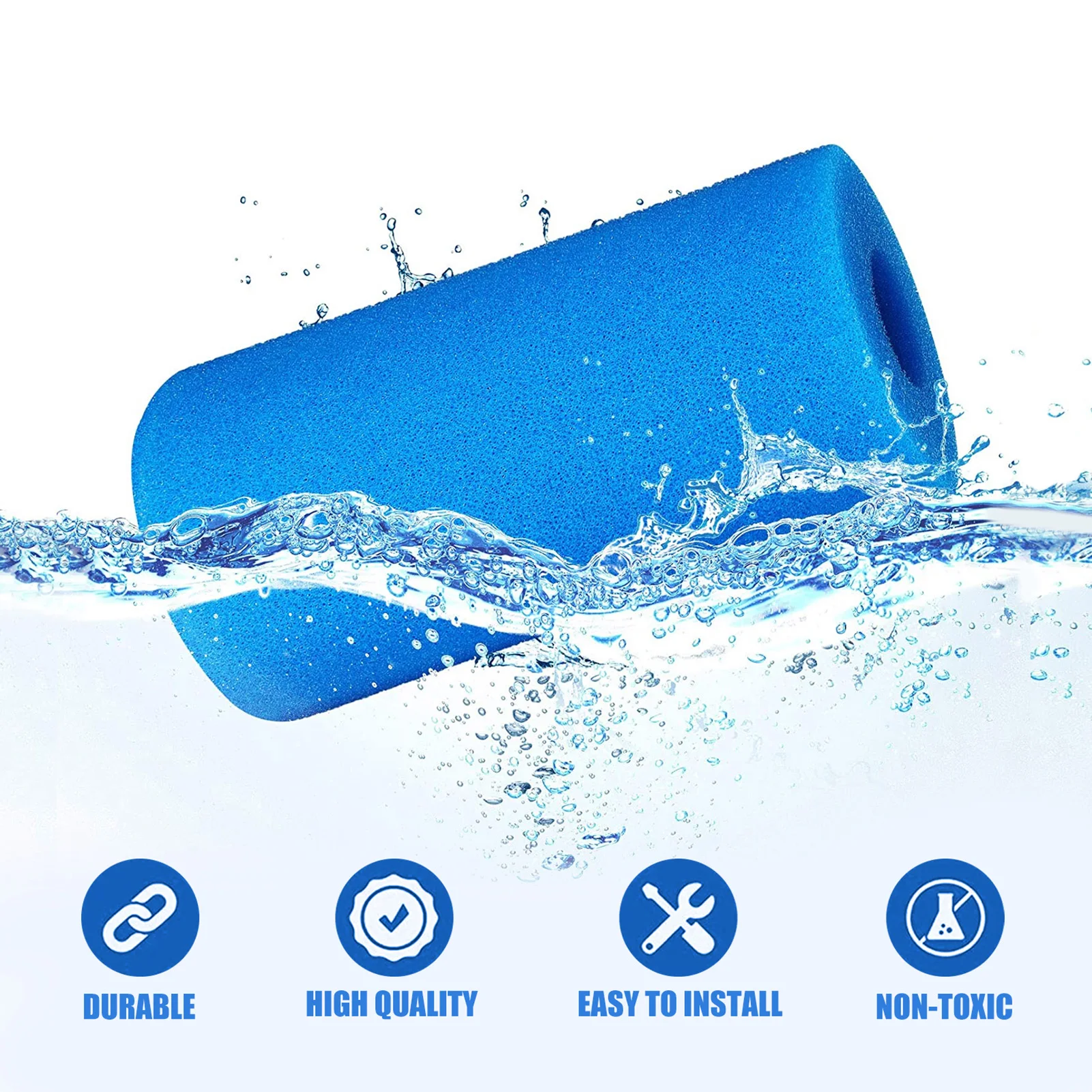 Washable Biofoam Cleaner Swimming Pool Foam Filter Sponge Cleaner Water Cartridge Reusable Swimming Pool Garden Accessories
Washable Biofoam Cleaner Swimming Pool Foam Filter Sponge Cleaner Water Cartridge Reusable Swimming Pool Garden Accessories