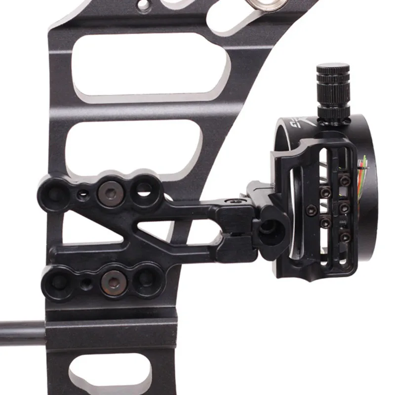 SPG 5 Pin Compound Bow Sight Parts Archery Micro Adjustable Ultra Light Bow Sight Upgrade Replacement(Right Hand)
SPG 5 Pin Compound Bow Sight Parts Archery Micro Adjustable Ultra Light Bow Sight Upgrade Replacement(Right Hand)