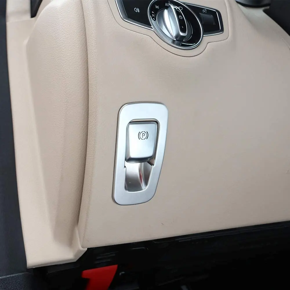 For Mercedes-Benz GLC C-Class W205 X253 2015-2019 ABS Chrome Matte Electronic Handbrake Cover Trim
For Mercedes-Benz GLC C-Class W205 X253 2015-2019 ABS Chrome Matte Electronic Handbrake Cover Trim