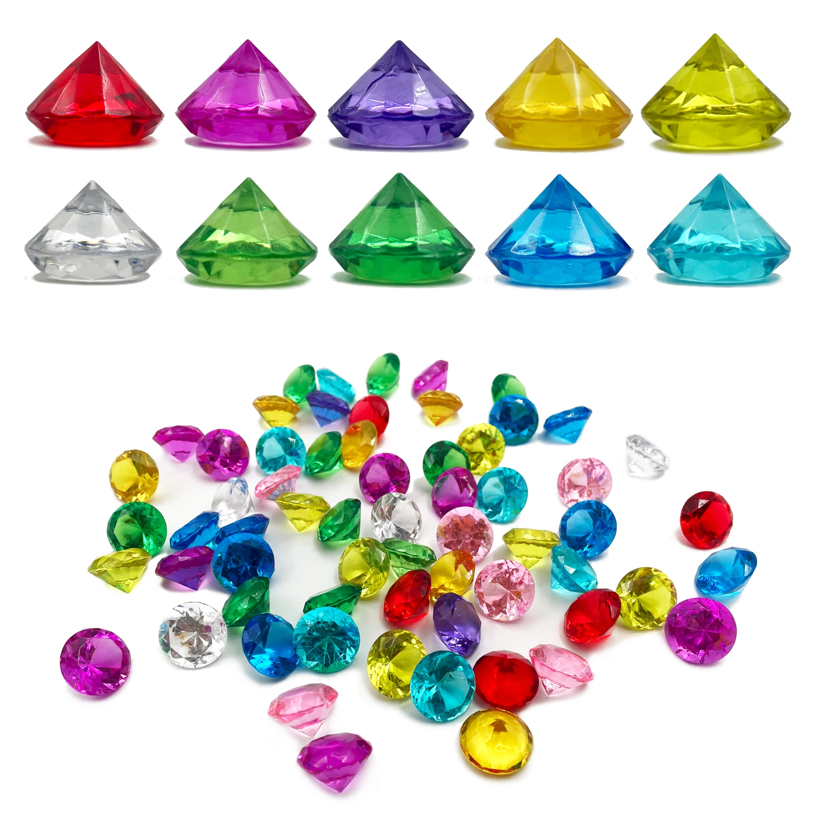 500gram Weight Colorful Crystal Diamond Plastic Acrylic Pawn Irregular Stone Party & Holiday DIY Decorations
500gram Weight Colorful Crystal Diamond Plastic Acrylic Pawn Irregular Stone Party & Holiday DIY Decorations