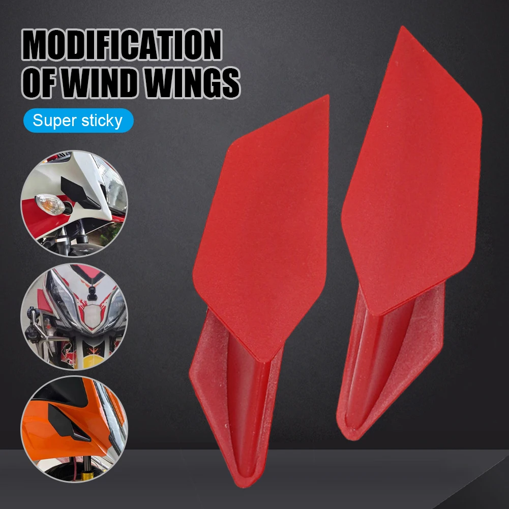 1Pair Universal Motorcycle Aerodynamic Winglets Spoiler Dynamic Wing With Adhesive For Yamaha Suzuki Kawasaki Honda H2/H2R
1Pair Universal Motorcycle Aerodynamic Winglets Spoiler Dynamic Wing With Adhesive For Yamaha Suzuki Kawasaki Honda H2/H2R