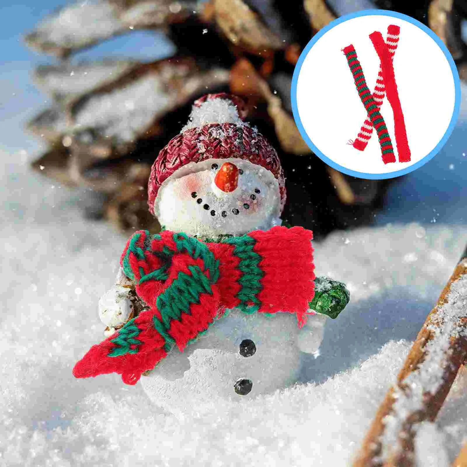 30pcs Christmas Scarfs Knitted Mini Scarves Creative Mini Scarves Making Scarfs Bottle Scarfative Small Scarves
30pcs Christmas Scarfs Knitted Mini Scarves Creative Mini Scarves Making Scarfs Bottle Scarfative Small Scarves