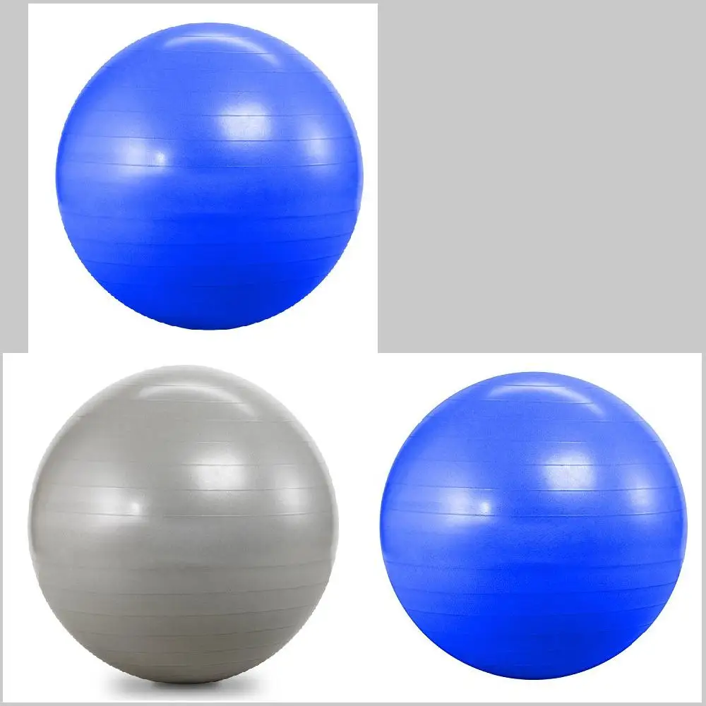 Deluxe 65cm Silver Yoga Ball - Perfect for Strength, Balance & Fitness Training Empowerment.
Deluxe 65cm Silver Yoga Ball - Perfect for Strength, Balance & Fitness Training Empowerment.