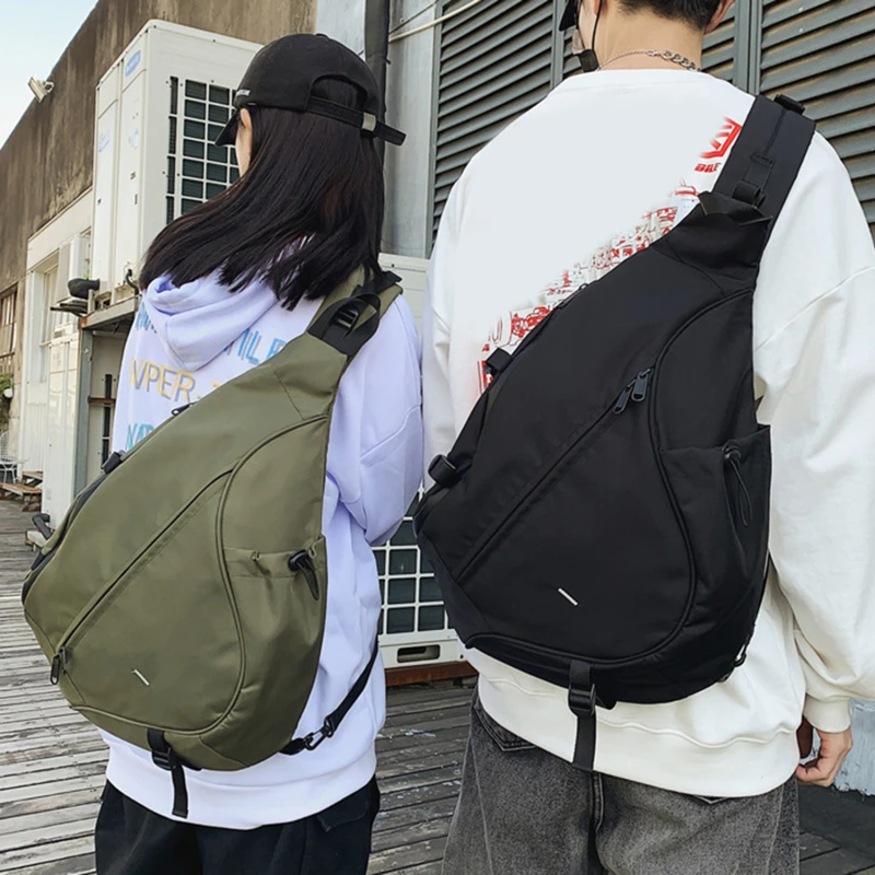 Large Capacity Men's Chest Pack Casual Hip Hop Travel Unisex Crossbody Bag High Quality Nylon Storage Shoulder Bag Woman
Large Capacity Men's Chest Pack Casual Hip Hop Travel Unisex Crossbody Bag High Quality Nylon Storage Shoulder Bag Woman