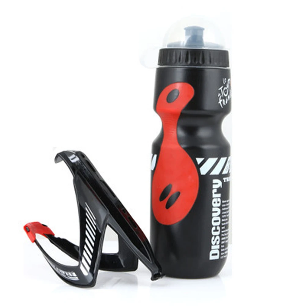 650ML Mountain Bike Plastic Bicycle Bottle + Bottle Cage Set V-Shaped Bottle Cage For MTB For Mountain Road Bicycle Cycling
650ML Mountain Bike Plastic Bicycle Bottle + Bottle Cage Set V-Shaped Bottle Cage For MTB For Mountain Road Bicycle Cycling