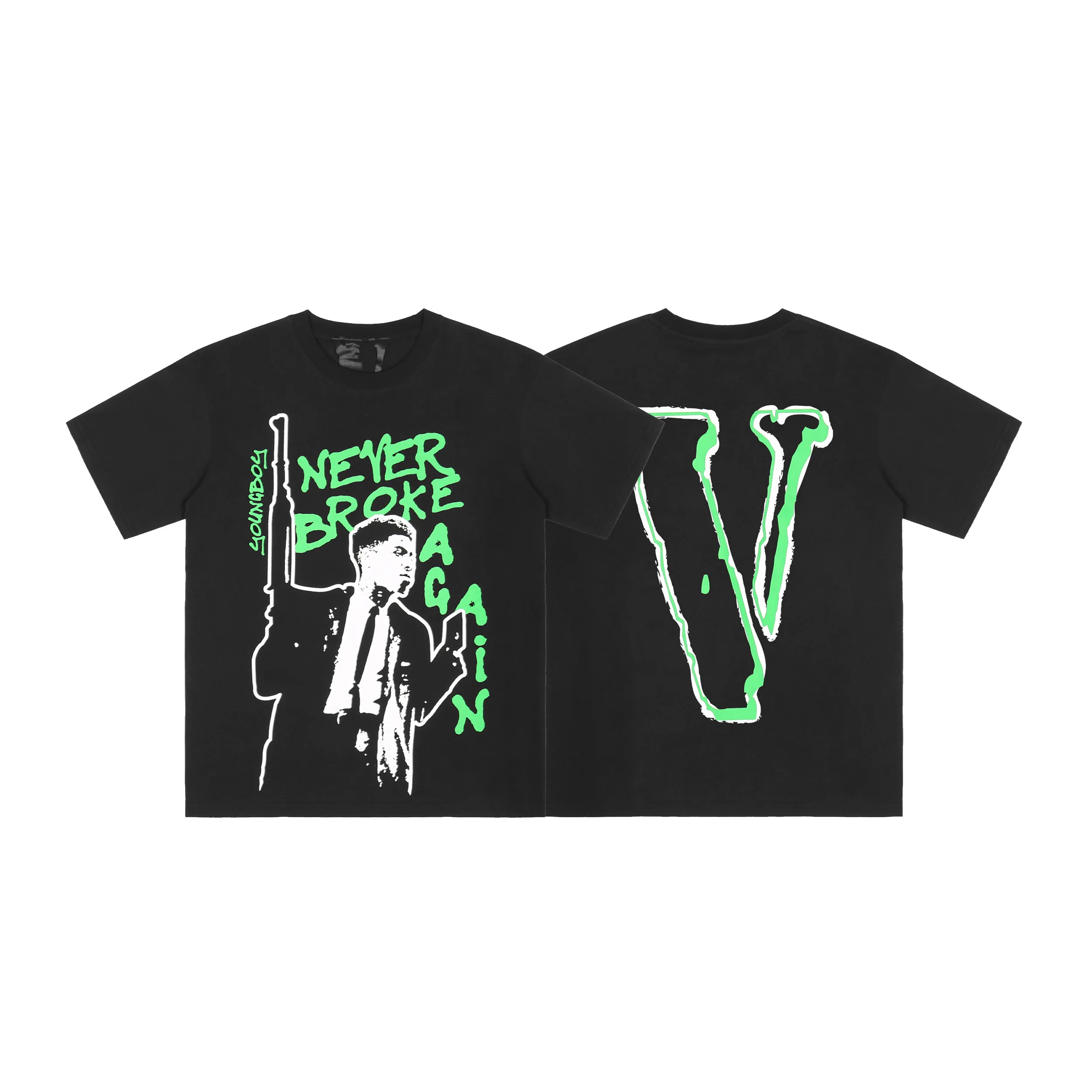 VLONE Men's / Women's Couples Casual Fashion Trend High Street Loose HIP-HOP100% Cotton Printed Round Neck T-Shirt 61522
VLONE Men's / Women's Couples Casual Fashion Trend High Street Loose HIP-HOP100% Cotton Printed Round Neck T-Shirt 61522