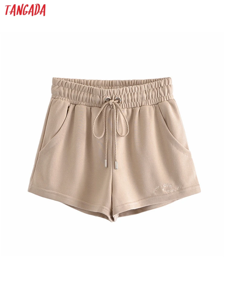 Tangada Women Emboridery Casual Shorts High Waist Strethy Pockets Female Retro Basic Shorts Pantalones 4D17
Tangada Women Emboridery Casual Shorts High Waist Strethy Pockets Female Retro Basic Shorts Pantalones 4D17