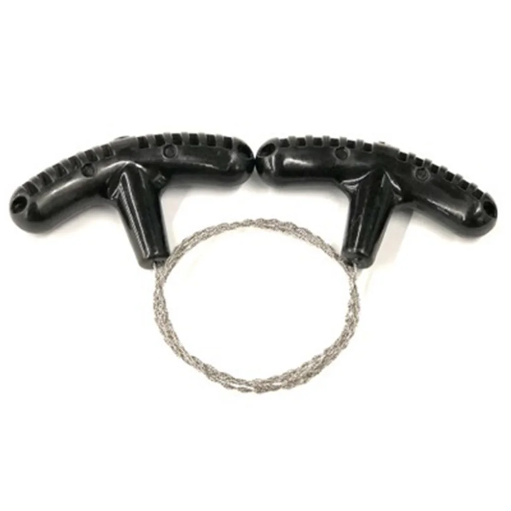 Manual Hand Steel Rope Chain Saw Portable Survival Tools Outdoor Camping Bushcraft Tacticals Wire Rope Saw 68cm Durable
Manual Hand Steel Rope Chain Saw Portable Survival Tools Outdoor Camping Bushcraft Tacticals Wire Rope Saw 68cm Durable