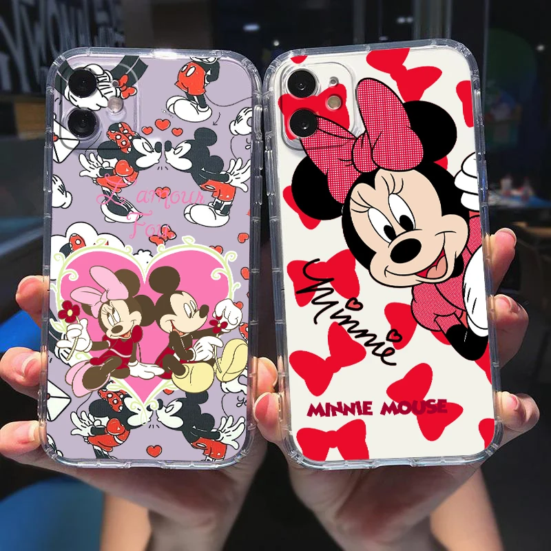 Transparent Cover Love Couple Mickey Minnie Phone Case For Apple iPhone 14 13 12 11 Mini XS XR X Pro MAX 8 7 6 Plus SE 2020
Transparent Cover Love Couple Mickey Minnie Phone Case For Apple iPhone 14 13 12 11 Mini XS XR X Pro MAX 8 7 6 Plus SE 2020