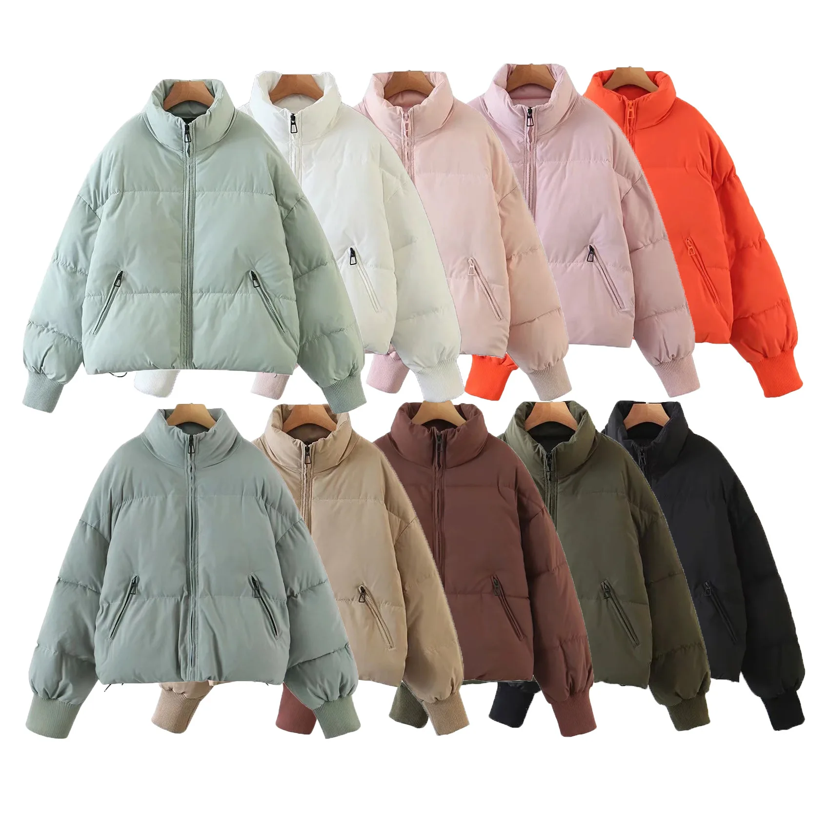 

Короткая куртка-пуховик, женские парки, одежда на осень и зиму, плотное теплое пальто с подкладкой, Корейская стеганая свободная пуховая верхняя одежда, уличная одежда