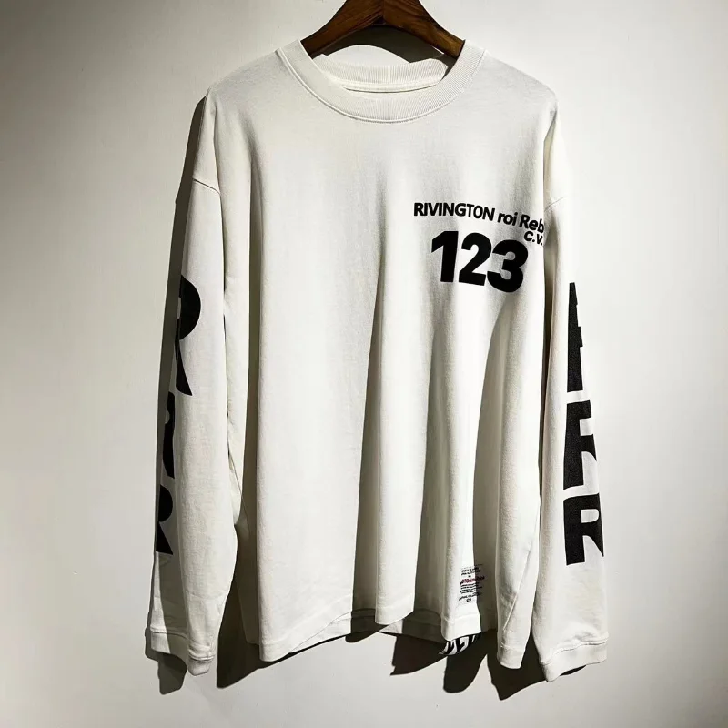 2023ss High Street 123 Graffiti Print Long Sleeve T-shirt Casual Cotton Crop Top Tees Streetwear Woman Clothes Men's Clothing
2023ss High Street 123 Graffiti Print Long Sleeve T-shirt Casual Cotton Crop Top Tees Streetwear Woman Clothes Men's Clothing