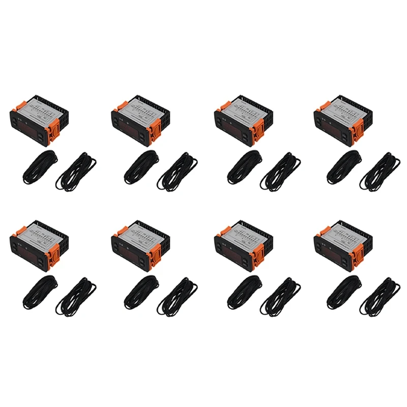 Мини-регулятор температуры холодильника, 8x, с двойным датчиком
Мини-регулятор температуры холодильника, 8x, с двойным датчиком