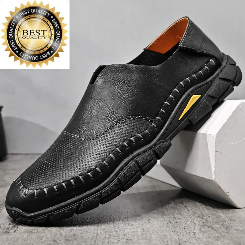 Leather Men's Genuine Summer New Shoes Handmade Soft Sole Casual Outdoor Sports Driving
Leather Men's Genuine Summer New Shoes Handmade Soft Sole Casual Outdoor Sports Driving
