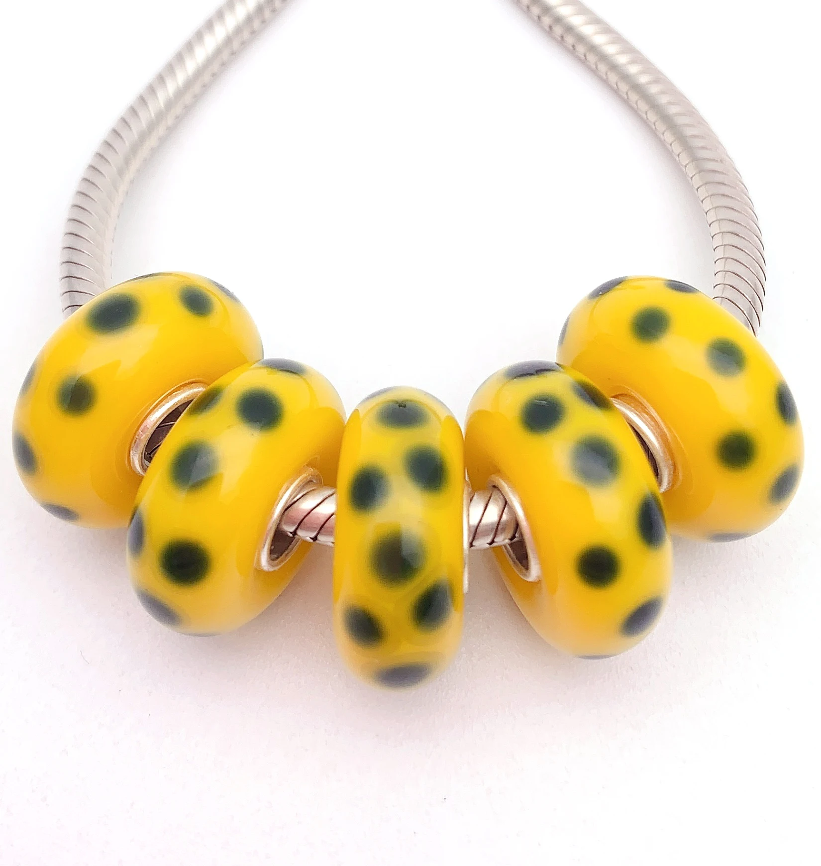 YG568 5X 100% Authenticity S925 Sterling Silver Beads Murano Glassbeads NEW Fit European Charms Bracelet Diy Jewelry Lampwork
YG568 5X 100% Authenticity S925 Sterling Silver Beads Murano Glassbeads NEW Fit European Charms Bracelet Diy Jewelry Lampwork