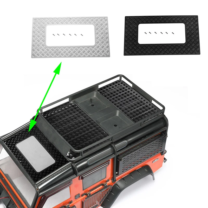 Sunroof anti slip car shell trim panel suitable for 1:10 TRX4 Defender RC remote control car upgrade accessories
Sunroof anti slip car shell trim panel suitable for 1:10 TRX4 Defender RC remote control car upgrade accessories