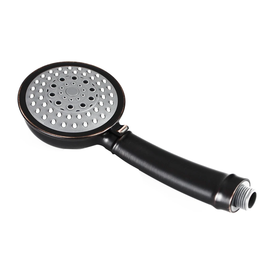 Handheld Round Shower Head Single Sprayer Touch Clean Rain Nozzle Black Bathroom Accessories
Handheld Round Shower Head Single Sprayer Touch Clean Rain Nozzle Black Bathroom Accessories
