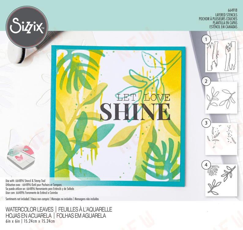 Watercolor Leaves Stencil New Arrival 2022 Scrapbook Diary Decoration Stencil Embossing Template DIY Greeting Card Handmade
Watercolor Leaves Stencil New Arrival 2022 Scrapbook Diary Decoration Stencil Embossing Template DIY Greeting Card Handmade
