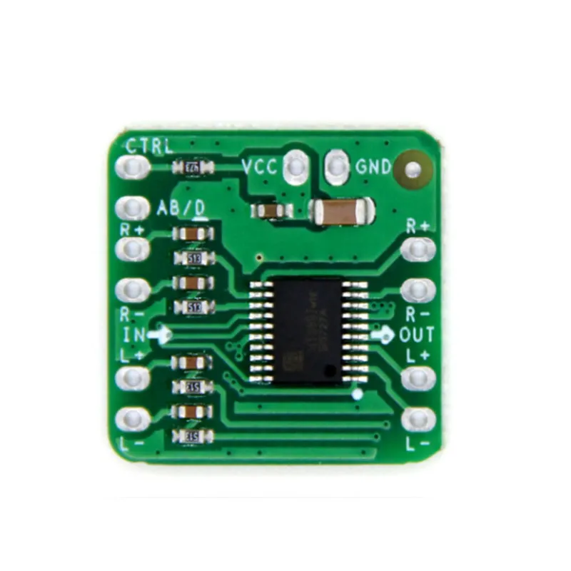 Differential Amplifier Board 2x10W Digital Class D Audio Power Amplifier HT8696 Differential Input 3.6 ~ 8.5V trumpet protocol
Differential Amplifier Board 2x10W Digital Class D Audio Power Amplifier HT8696 Differential Input 3.6 ~ 8.5V trumpet protocol