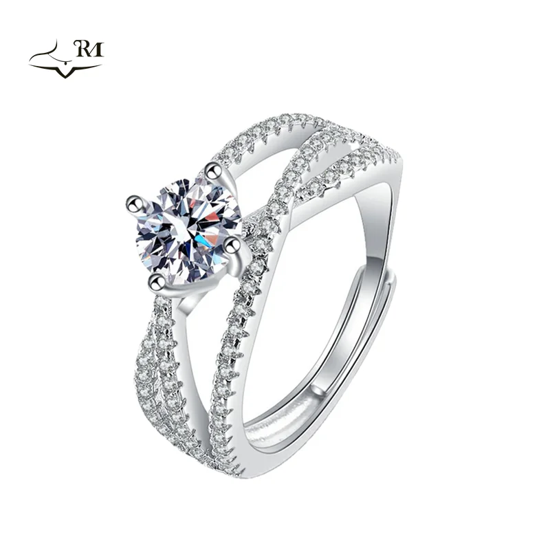 Real 925 Sterling Silver Wedding Rings Women 1CT 2CT GRA For Moissanite Diamond Rings Side Stones Engagement Ring Fine Jewelry
Real 925 Sterling Silver Wedding Rings Women 1CT 2CT GRA For Moissanite Diamond Rings Side Stones Engagement Ring Fine Jewelry