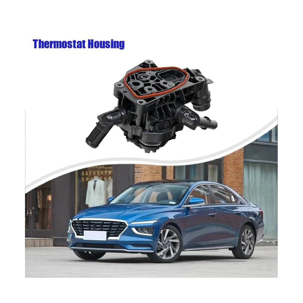 Car Engine Thermostat Housing Assembly Integrated Thermal-Management for Hyundai Elantra Kona SANTA 2.0L 25600-2J100
Car Engine Thermostat Housing Assembly Integrated Thermal-Management for Hyundai Elantra Kona SANTA 2.0L 25600-2J100