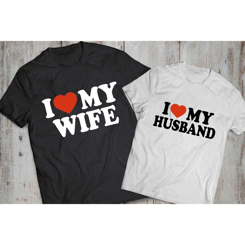 2022 Men And Women I Love My Wife/Husband Printed T-Shirt Hip Hop Streetwear Cotton High Quality Unisex T-Shirts Man Tee For Man
2022 Men And Women I Love My Wife/Husband Printed T-Shirt Hip Hop Streetwear Cotton High Quality Unisex T-Shirts Man Tee For Man
