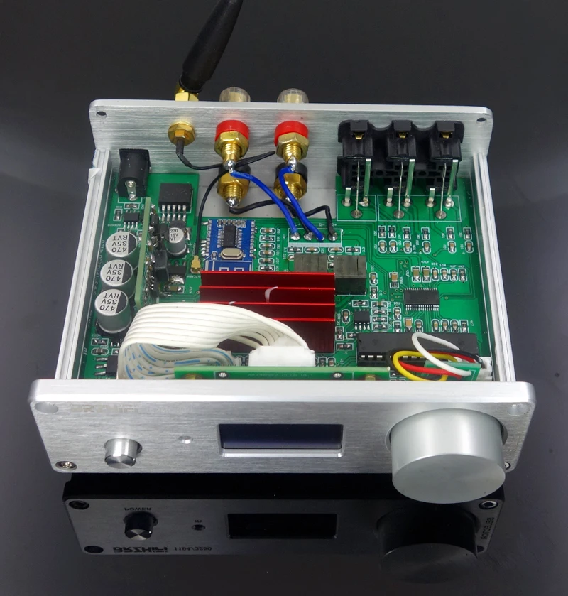 DC19-32V DP6 TPA3250 Встроенный цифровой усилитель мощности двухканальный 130 Вт + пульт