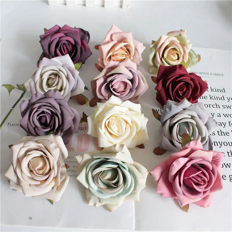 Wedding Decoration 2PCS DIY Simulation European Style Rose Flower Head Wreath Hairpin Accessories Silk Head Flower Corsage 7CM
Wedding Decoration 2PCS DIY Simulation European Style Rose Flower Head Wreath Hairpin Accessories Silk Head Flower Corsage 7CM