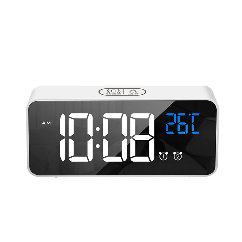 Charging Wake Up Alarm Clock LED Dormitory Xnch Lcd Projection Led Display Time Sveglia Con Proiezione Alarm Clock
Charging Wake Up Alarm Clock LED Dormitory Xnch Lcd Projection Led Display Time Sveglia Con Proiezione Alarm Clock