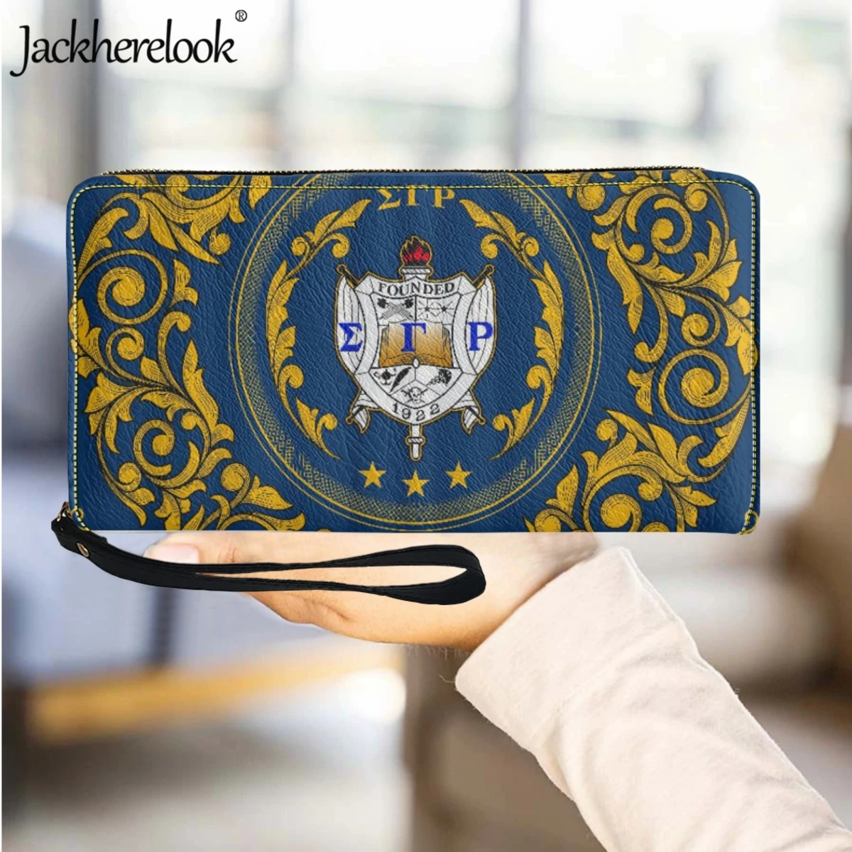 Jackherelook Sigma Gamma Rho Sorority длинный кожаный кошелек на запястье для женщин модный шоппинг держатель для банковских карт кошелек женский клатч
Jackherelook Sigma Gamma Rho Sorority длинный кожаный кошелек на запястье для женщин модный шоппинг держатель для банковских карт кошелек женский клатч