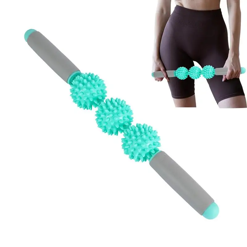 Muscle Relaxation Massage Stick Gear Shaft Fitness Massage Stick Three Goals In A Hedgehog Roller Rod Yoga Ball Movement
Muscle Relaxation Massage Stick Gear Shaft Fitness Massage Stick Three Goals In A Hedgehog Roller Rod Yoga Ball Movement