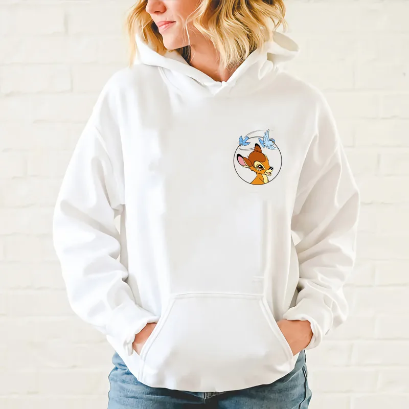 Woman Hoodies Cute Bambi Kawaii deer Print pullover Casual Tops Disney Hoodie Vintage Aesthetic Cartoon Hoodie Sweatshirts
Woman Hoodies Cute Bambi Kawaii deer Print pullover Casual Tops Disney Hoodie Vintage Aesthetic Cartoon Hoodie Sweatshirts
