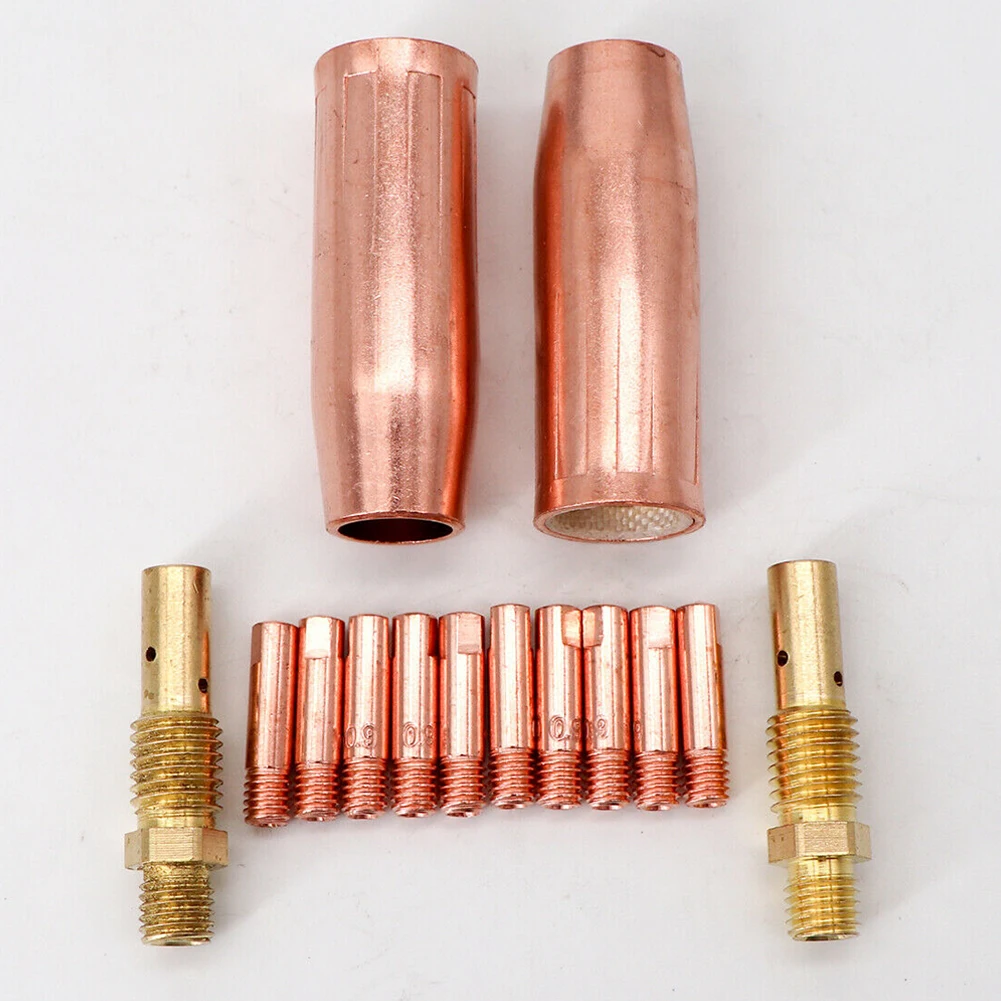 14 Pcs MIG Welding Kit 0.035 Solder Iron For Welding Equipment Gas Diffuser Consumables Durable Contact Tip 0.035
14 Pcs MIG Welding Kit 0.035 Solder Iron For Welding Equipment Gas Diffuser Consumables Durable Contact Tip 0.035