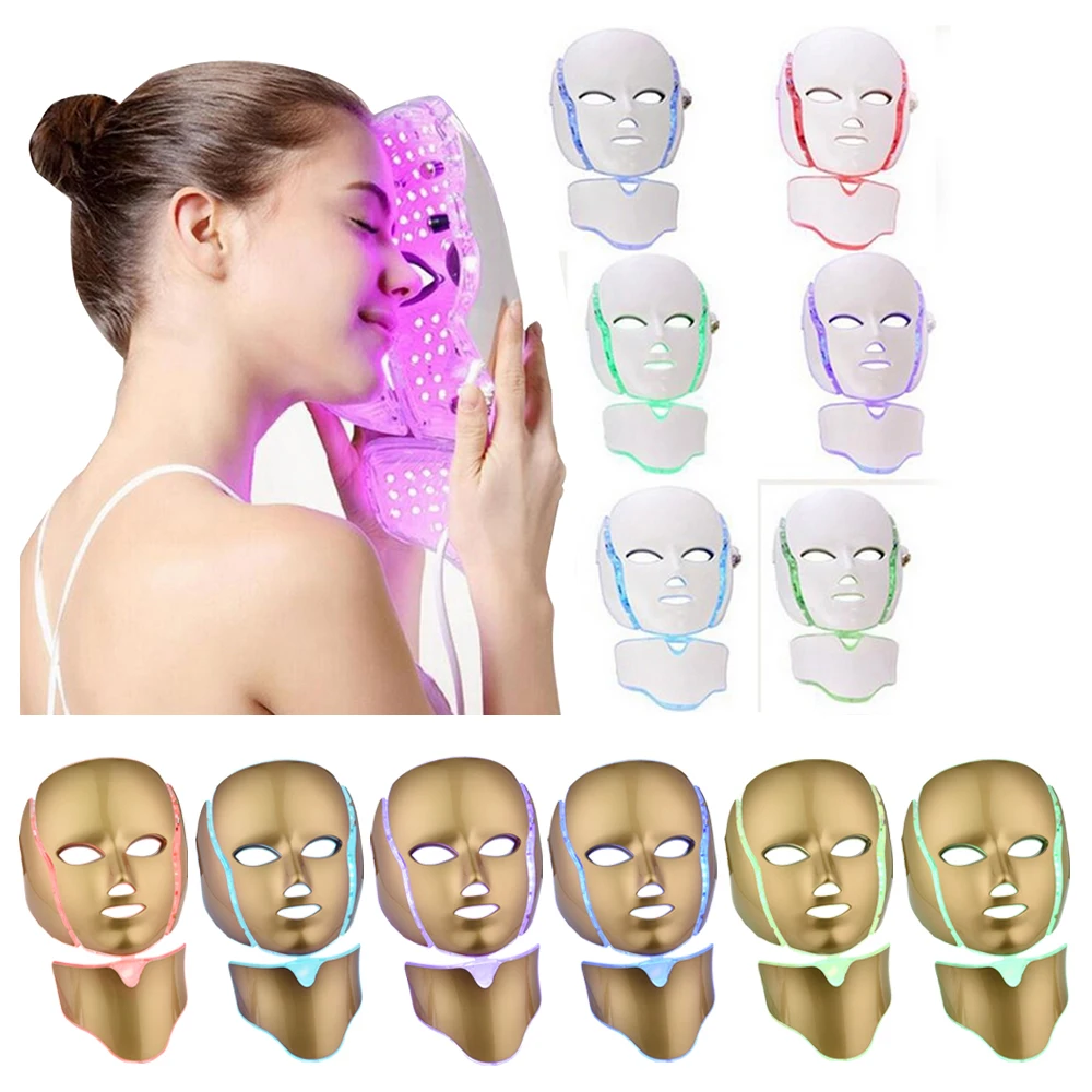 7 Color Led Mask Face Massager Beauty Tools LED Red Light Therapy Skin Care Machine Spa Rejuvenation Anti Aging Whitening Device
7 Color Led Mask Face Massager Beauty Tools LED Red Light Therapy Skin Care Machine Spa Rejuvenation Anti Aging Whitening Device