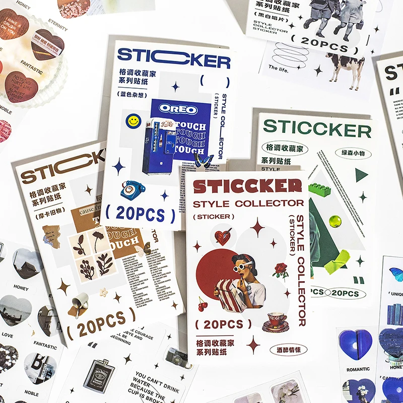 20 sheets Assorted Photo Stickers Book Aesthetics Scrapbooking Collage Diary Laptop Phone Accessories For School Supplies Heart
20 sheets Assorted Photo Stickers Book Aesthetics Scrapbooking Collage Diary Laptop Phone Accessories For School Supplies Heart