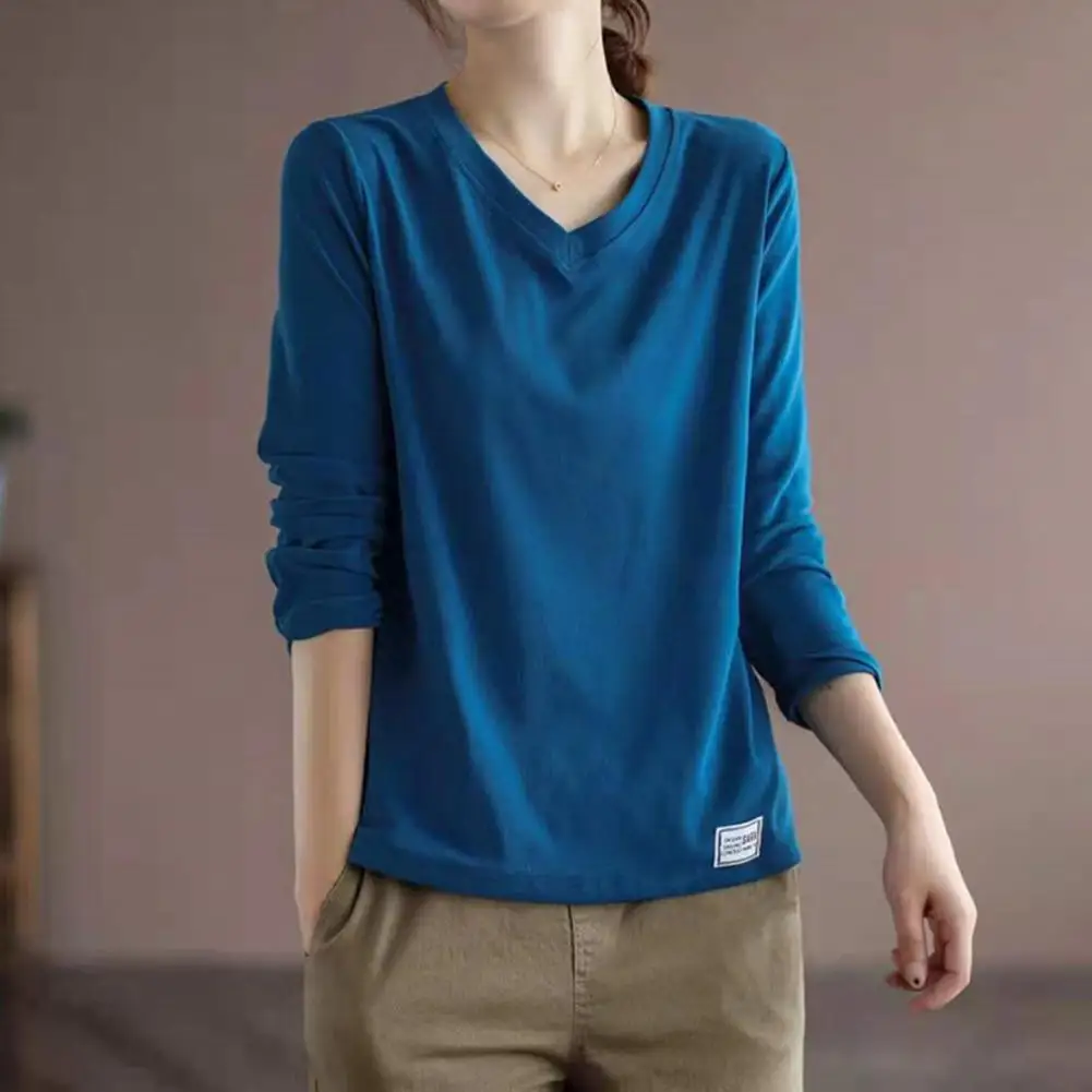 Pullover T-shirt Skin-Touch Basic Top Breathable Versatile Trendy Women Loose T-shirt Blouse Jumper
Pullover T-shirt Skin-Touch Basic Top Breathable Versatile Trendy Women Loose T-shirt Blouse Jumper