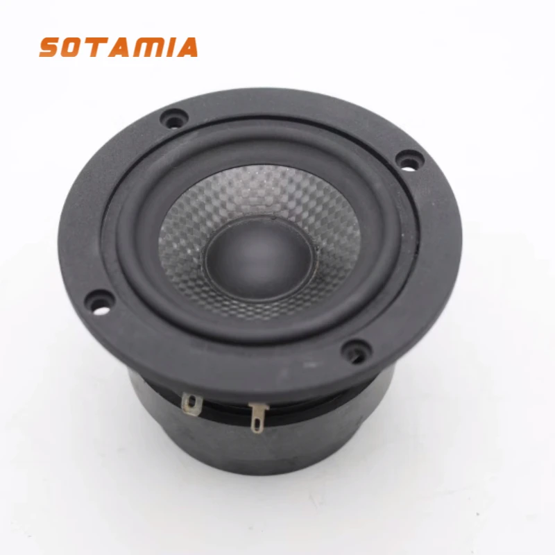 SOTAMIA 1Pcs 3 Inch Audio Speaker 8 Ohm 30W Carbon Fiber Basin Aluminum Sound Speaker For Mnn Acoustics UK
SOTAMIA 1Pcs 3 Inch Audio Speaker 8 Ohm 30W Carbon Fiber Basin Aluminum Sound Speaker For Mnn Acoustics UK
