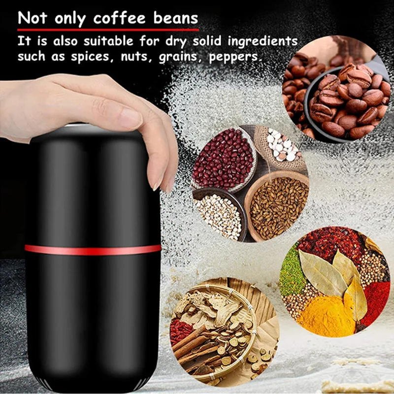 Mini Electric Coffee Grinder 150W Herbs Grains Pepper Tobacco Grinder Spice Flour Mill Coffee Beans Grinder Coffee Machine
Mini Electric Coffee Grinder 150W Herbs Grains Pepper Tobacco Grinder Spice Flour Mill Coffee Beans Grinder Coffee Machine